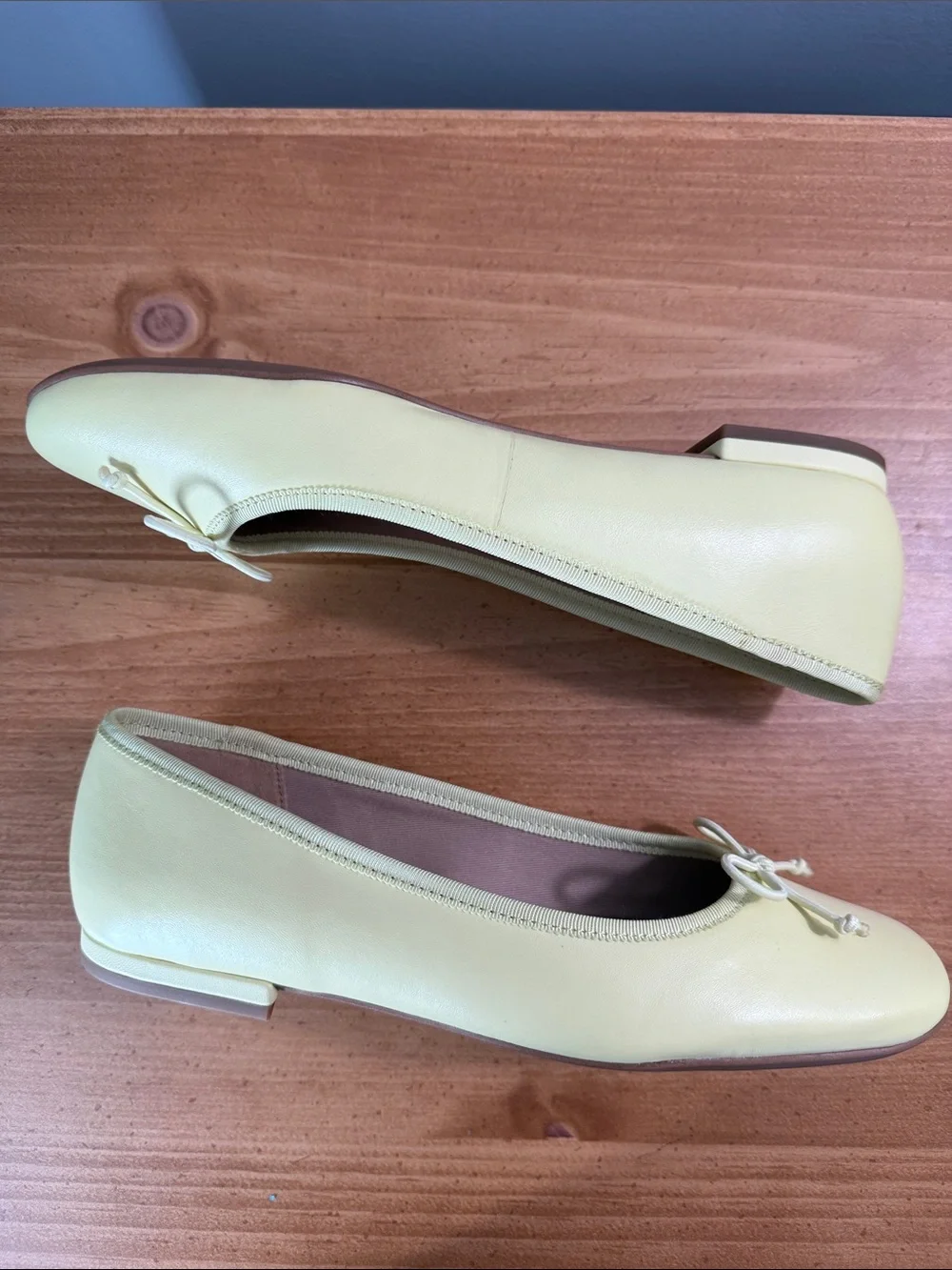 Franco Sarto Abigail Flats in Citron Yellow